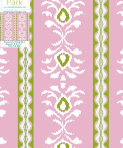 Rosemary Stripe Pink Wallpaper