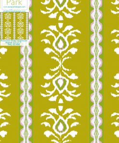 Rosemary Stripe Chartreuse Wallpaper