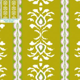 Rosemary Stripe Chartreuse Wallpaper