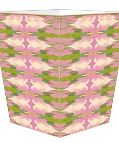 Cabana Pink Waste Basket