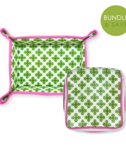 The Catch-All Set, Brushstrokes Green