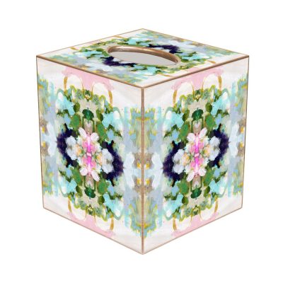 Nantucket Bloom Tissue Box Cover