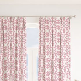 Chintz Rose Curtain Panel