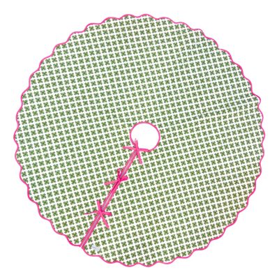 Brushstrokes Green Tree Skirt