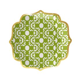 Aspen Green Cocktail Plates