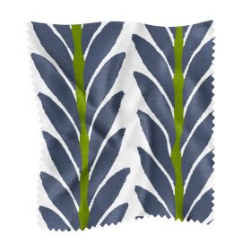 Frond Indigo Fabric by the Yard