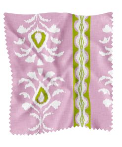 Rosemary Stripe Pink Sample Swatch