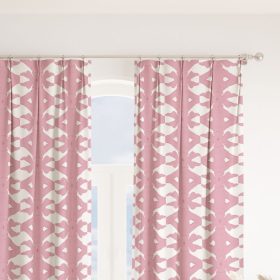 Palm Rose Curtain Panel