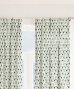 Rosemary White Curtain Panel
