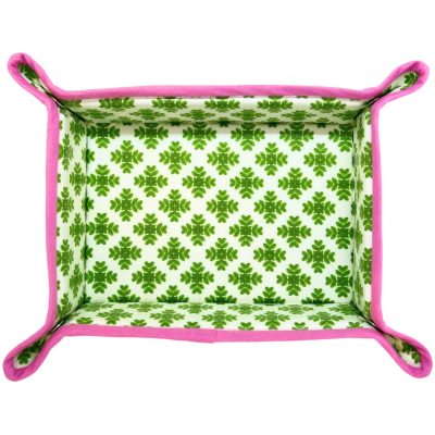 Brushstrokes Green Snap Tray