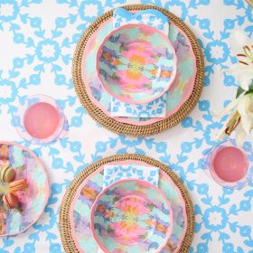 Highlands Blue Tablecloth