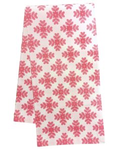 Brushstrokes Pink Tea Towel
