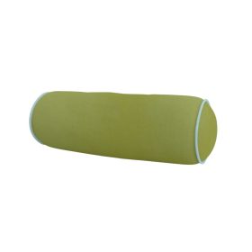 Green Velvet Bolster Pillow